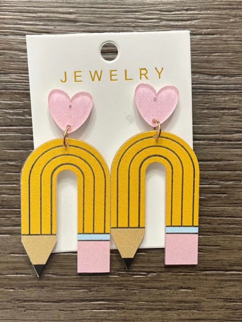 Pencil earrings